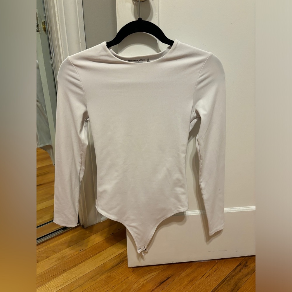 Abercrombie Soft AF Collection white bodysuit